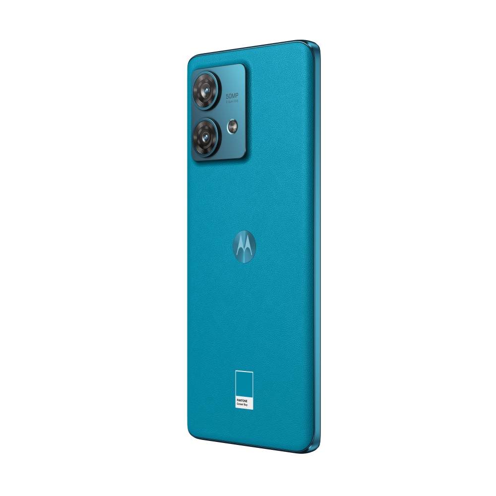 RankOne Custodia Per Motorola Edge 40 Neo Con Anello Magnetico E Base Auto | Trasparente Opaca - 5