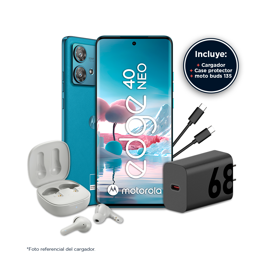 Motorola Edge 60 Neo (8/256GB) - Smartphone Con Fotocamera 50MP, Display 120Hz, Batteria 5000mAh, Ricarica 68W