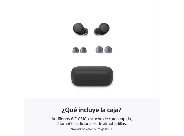 AUDÍFONOS SONY IN EAR WF-C510/BZ LA BLUETOOTH - 9