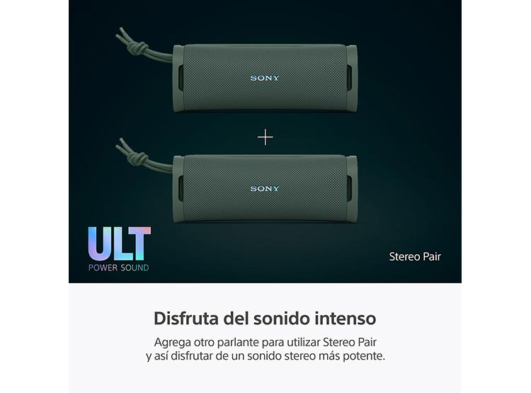 PARLANTE BLUETOOTH SONY SRS-ULT10 PORTÁTIL ULT FIELD 1 GRIS - 9