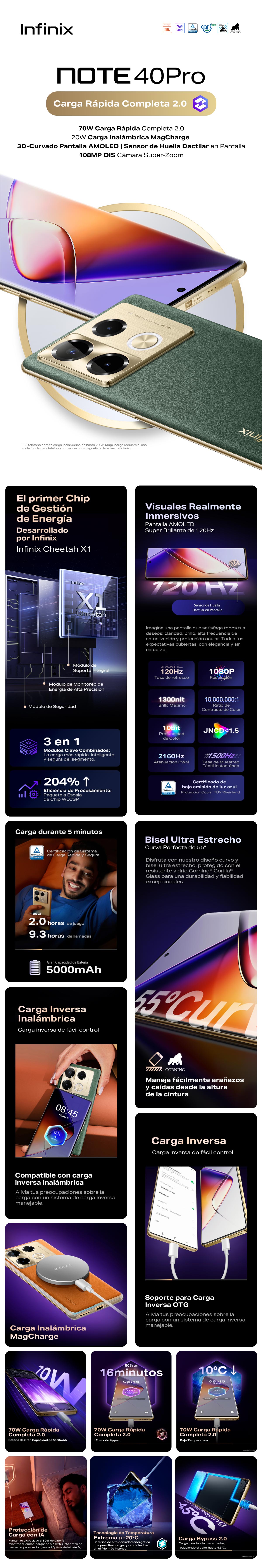 Imagen Note 40 Pro