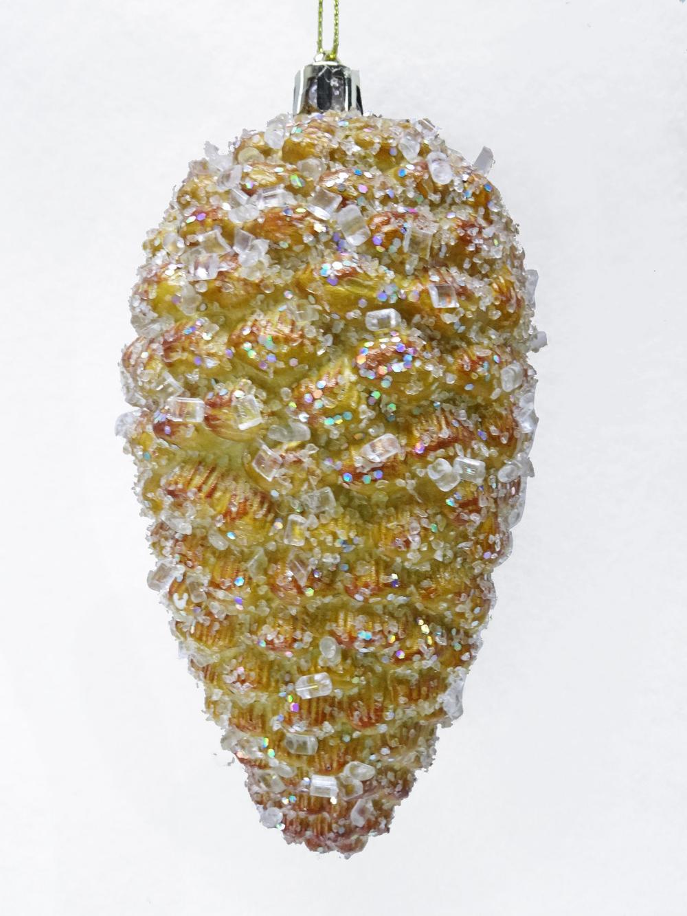 Ripley - ADORNO PARA ÁRBOL NAVIDEÑO RIPLEY HOME PIÑÓN FROSTED MULTICOLOR