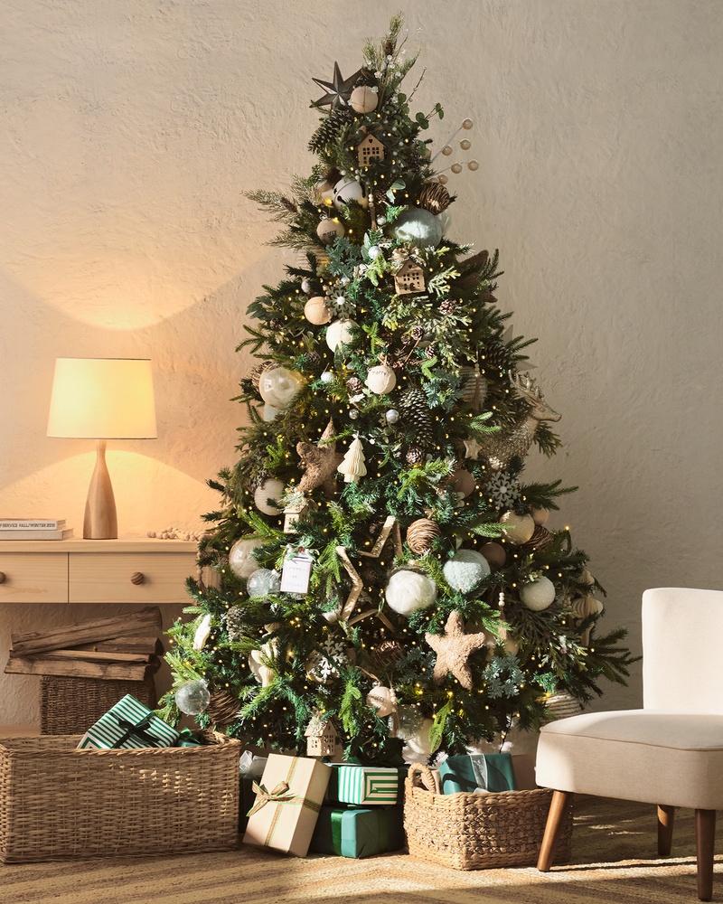 ADORNO NAVIDEÑO RIPLEY HOME CASITA
