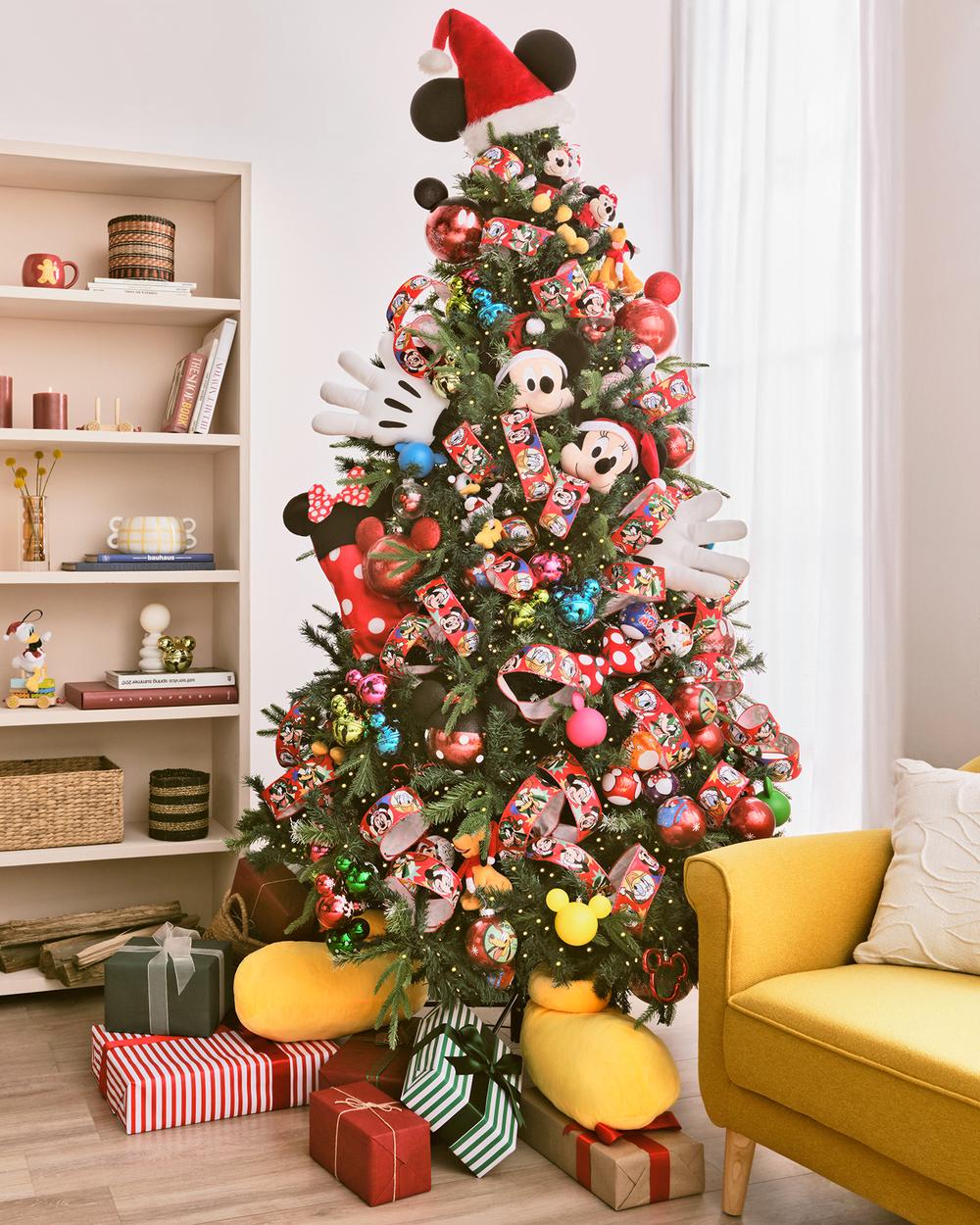 ADORNO NAVIDEÑO DISNEY MANOS GUANTE BLANCO 30 CM