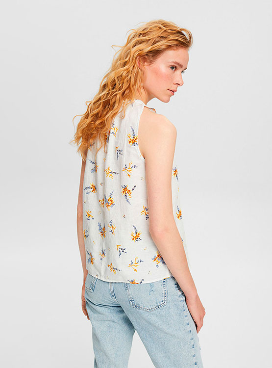 ESPRIT 053cc1k322 T-Shirt, 110/bianco spento, XS Donna