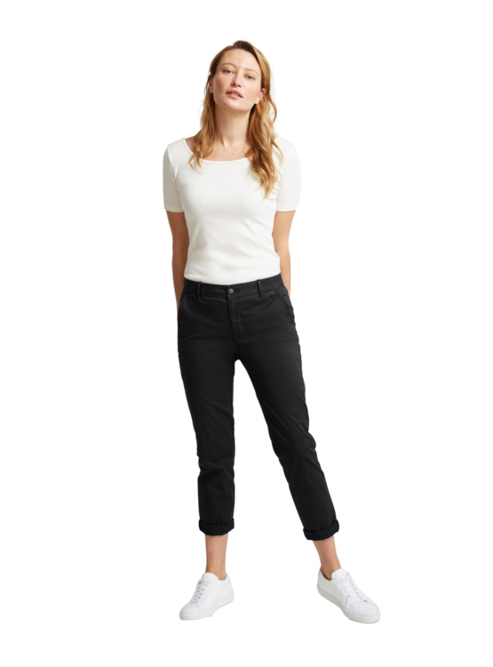 PANTALÓN SLIM MUJER DOCKERS NEGRO WEEKEND CHINO - 4