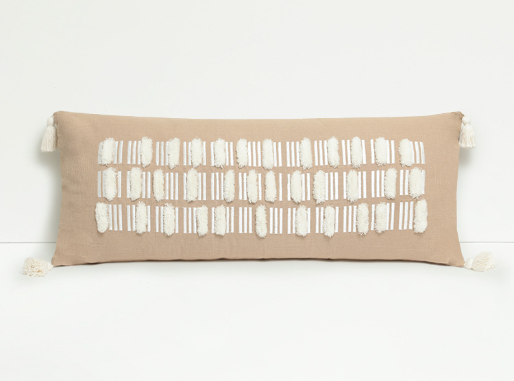 Perfect Pillow En Interiores/al Aire Libre Verde Con Textura, Sólido