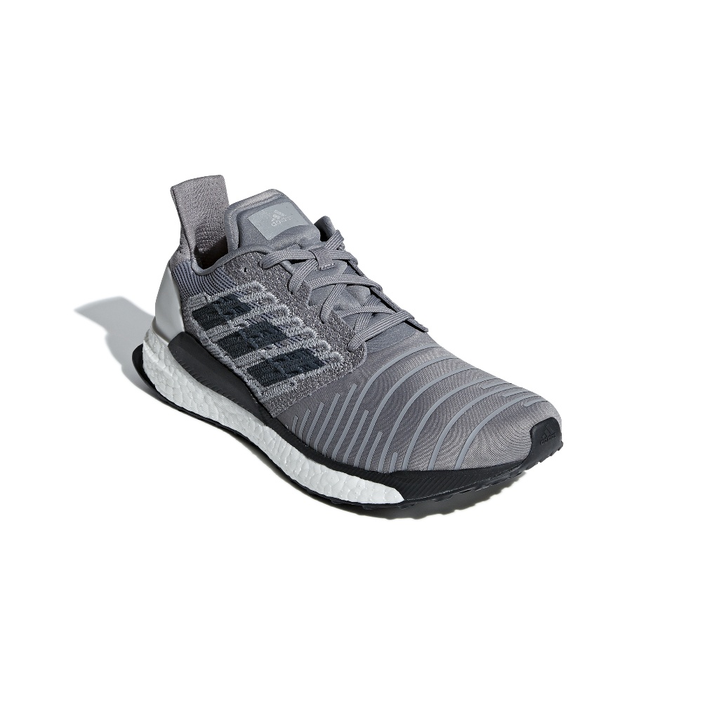 Ripley - ZAPATILLA HOMBRE ADIDAS JOGGING GRIS SOLAR BOOST