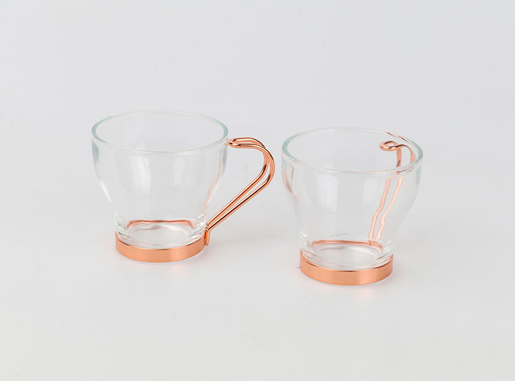 COMBO RIPLEY HOME CAFETERA FRANCESA COBRE + TAZAS - 2