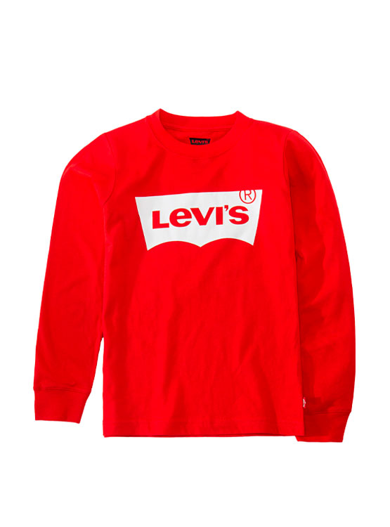 Levi's Ensemble Pyjama Bébé Garçon - T-Shirt Et Short Batwing Ringer, Confort Quotidien