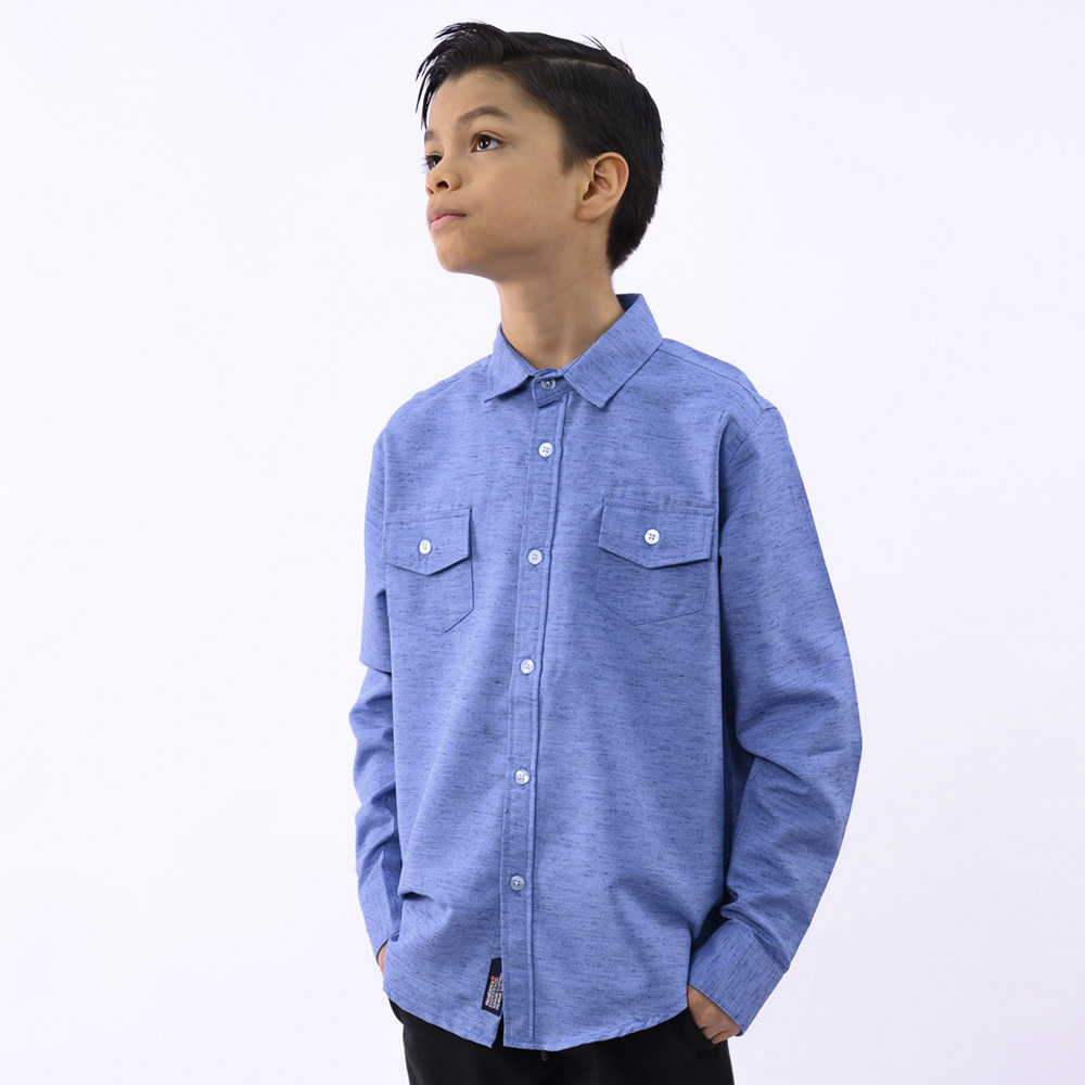 CAMISA NIÑO WOALLANCE CELESTE OASIS I23 - 2