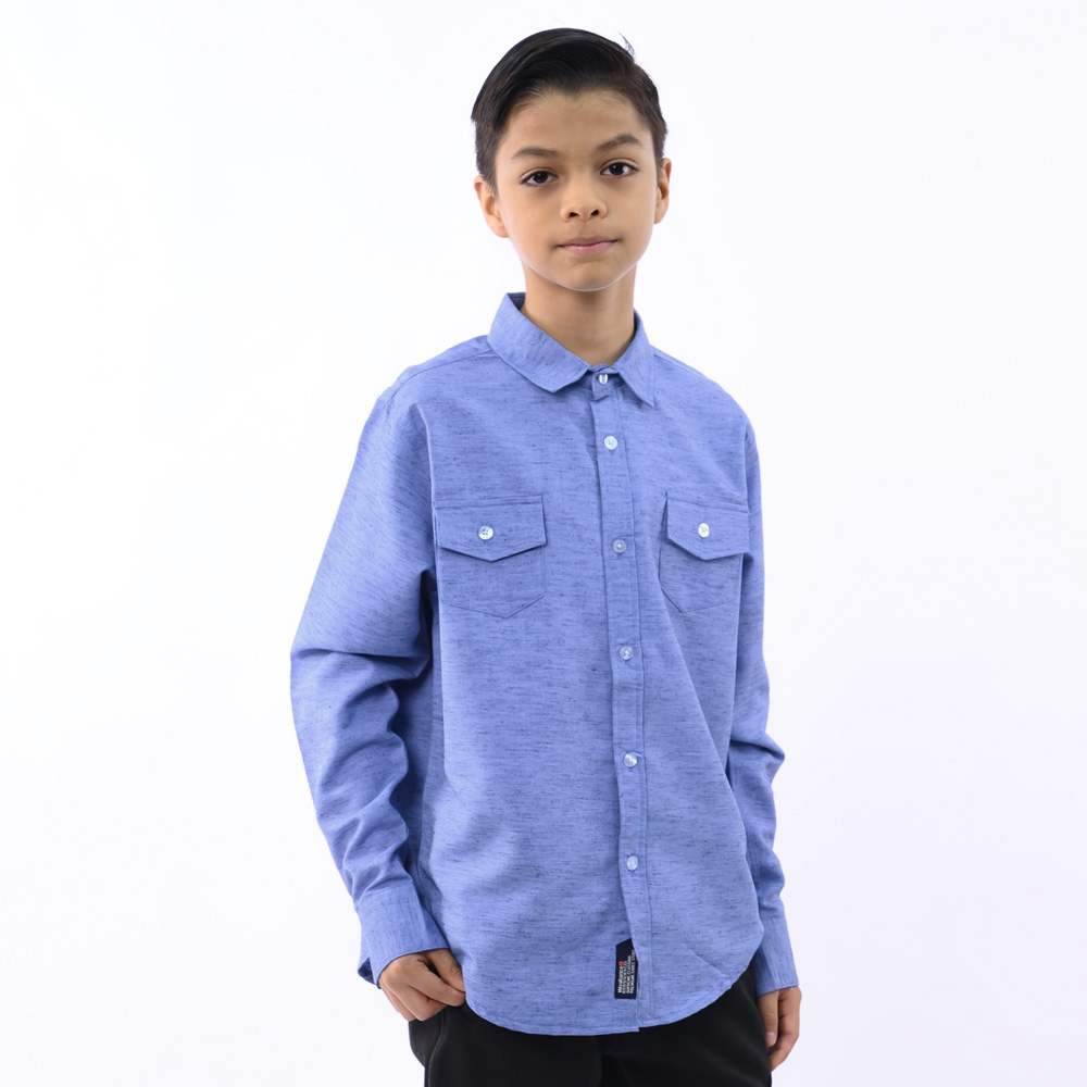 CAMISA NIÑO WOALLANCE CELESTE OASIS I23 - 3