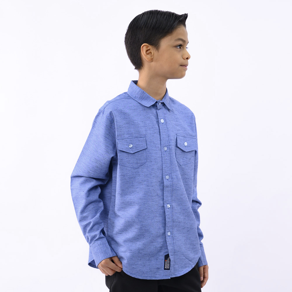 CAMISA NIÑO WOALLANCE CELESTE OASIS I23 - 5