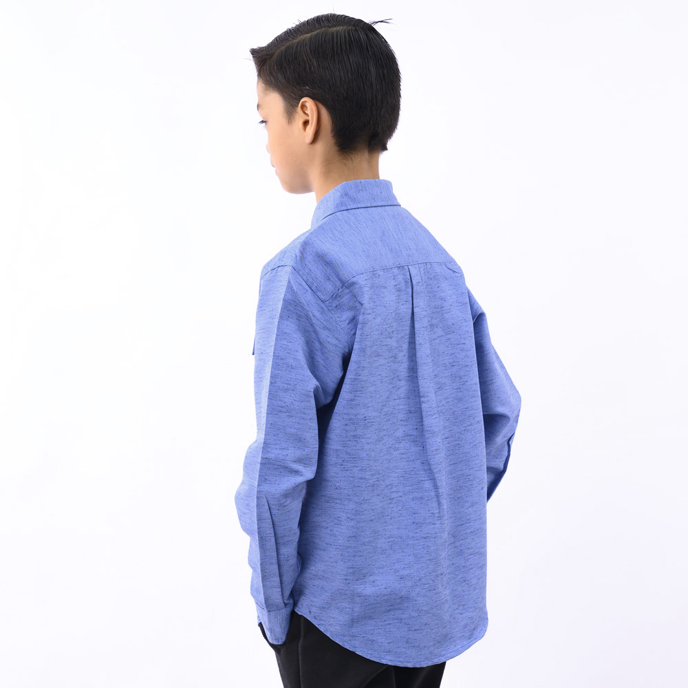 CAMISA NIÑO WOALLANCE CELESTE OASIS I23 - 6