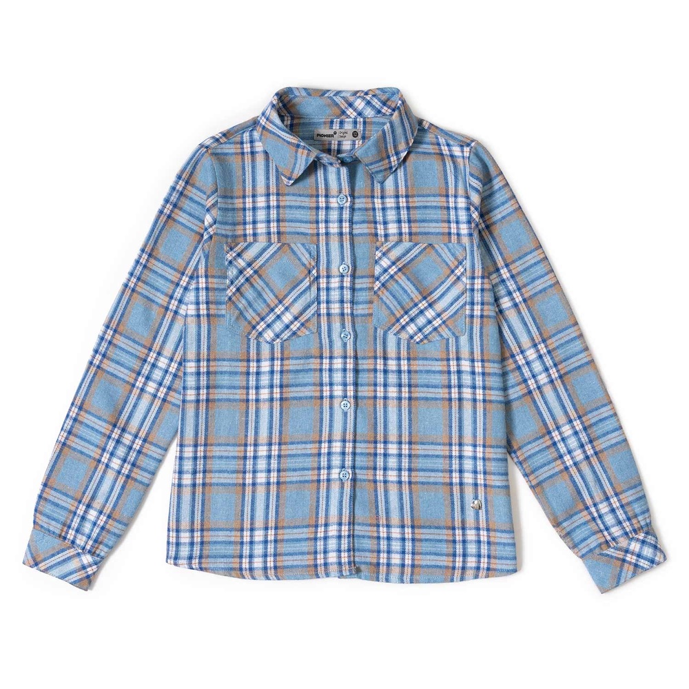 BLUSA MANGA LARGA ALGODÓN CALANIA PIONER NIÑA - 1