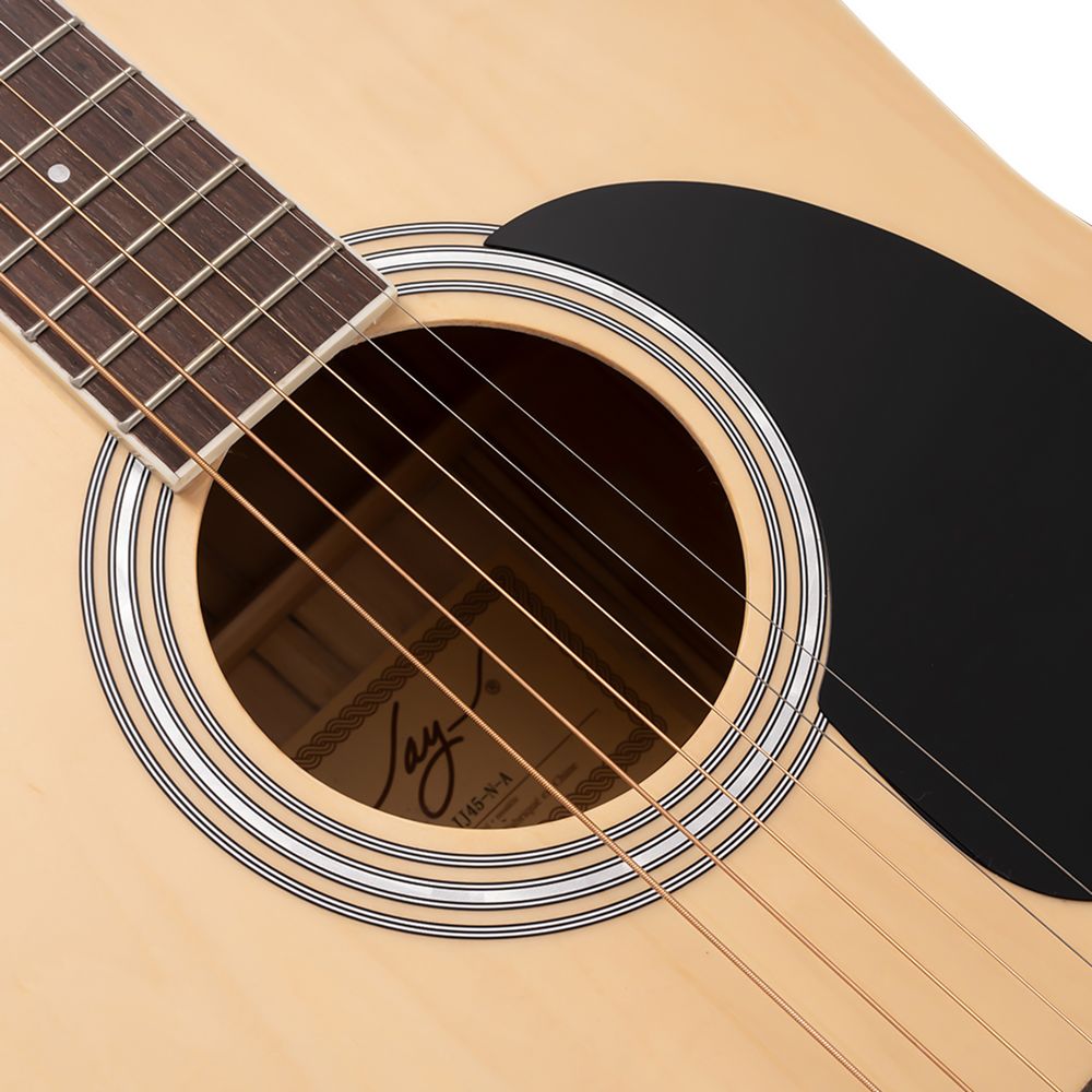 Ripley - PACK GUITARRA ACÚSTICA - JAY TURSER - JAY J SERIES - JJ45-PAK-N -  AMARILLO
