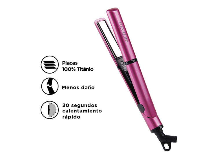 REVLON ONE-STEP SECADOR Y VOLUMINIZADOR + ALISADORA TITANIO