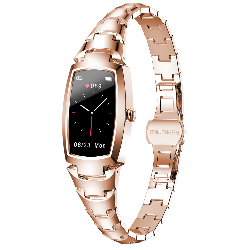 Ripley - SMARTWATCH H8PRO DORADO RELOJ INTELIGENTE - SATURACIÓN OXIGENO
