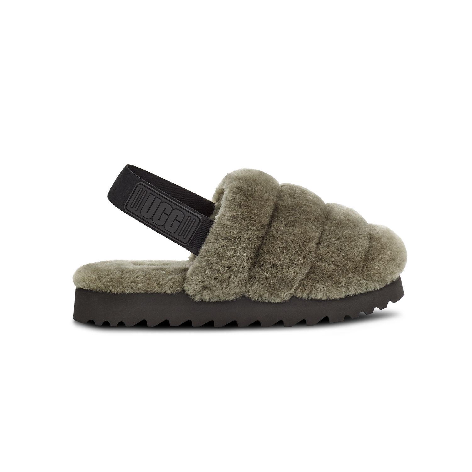 Ripley - SANDALIAS MUJER UGG SUPER FLUFF SLIPPER BURNT OLIVA