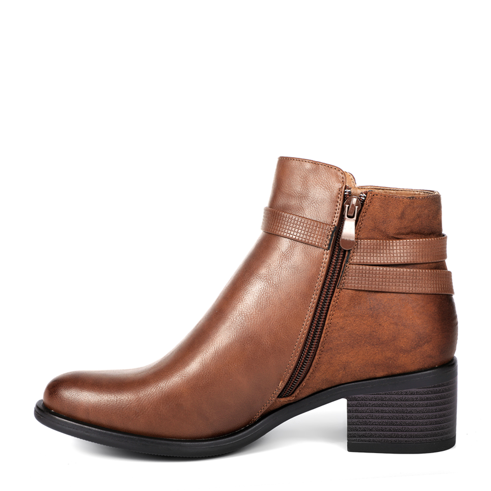 Ripley - BATA BOTINES CASUALES MUJER CAMEL