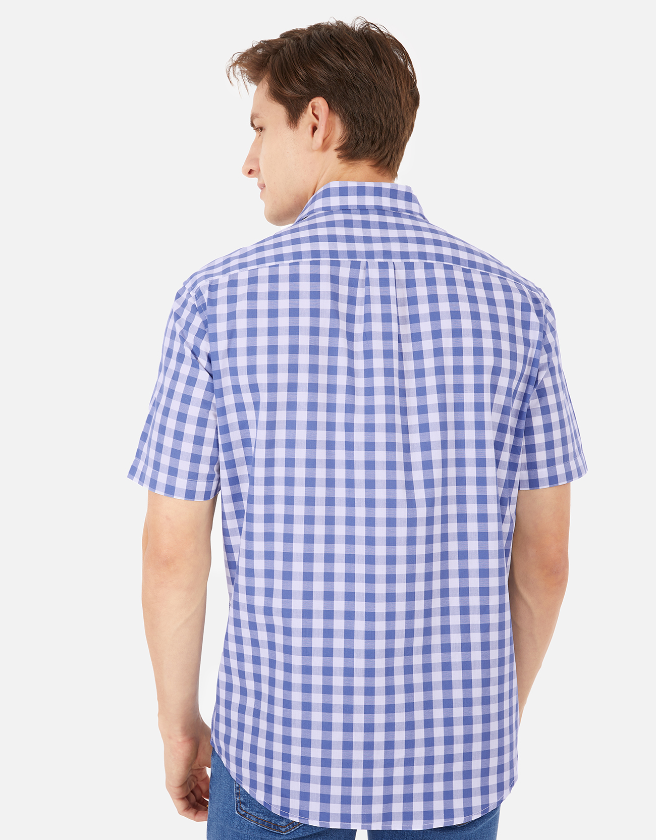 Camicia Van Laack Royal 40 (15.75 Pollici) - Regular Fit, Grigio Antracite, Mezza Manica